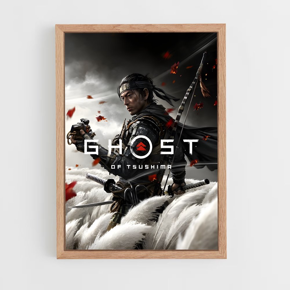 Poster Ghost tsushima féodal – affiche Ghost of tsushima (vue 4)